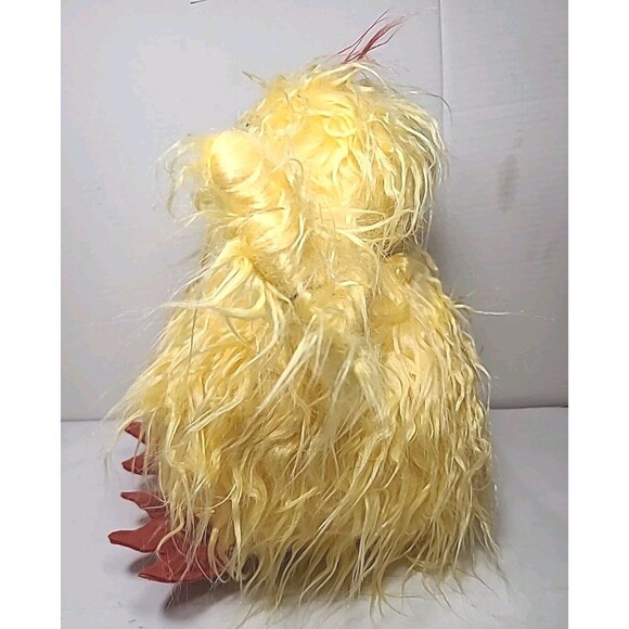 NWT WT Collection Large Weighted Fuzzy Yellow Chick  Primitive Spring Easter - Picture 4 of 7